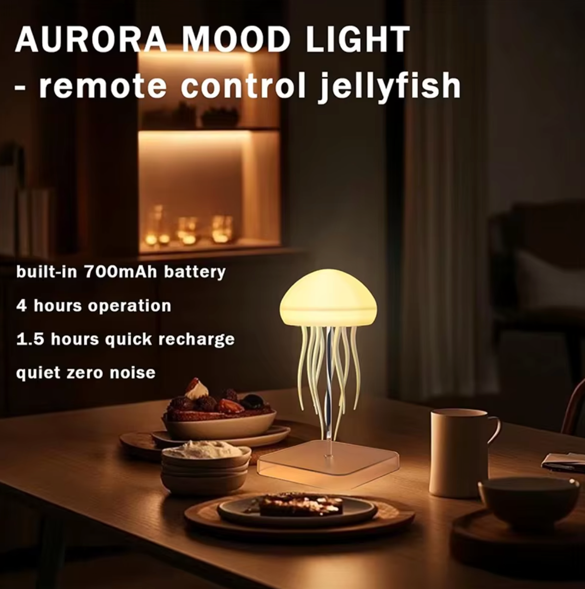Relaxing Jellyfish Lamp
